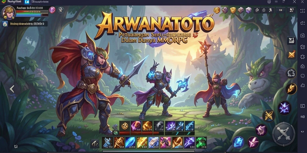 Gameplay seru dan grafis menawan di ARWANATOTO
