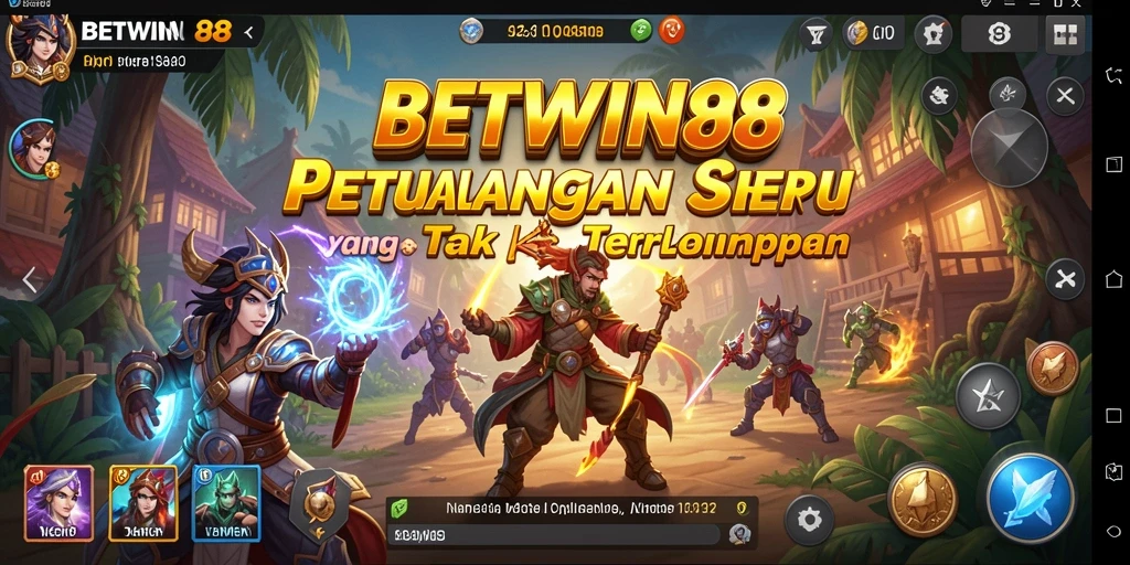 Gameplay seru dari BETWIN88 yang penuh tantangan petualangan.