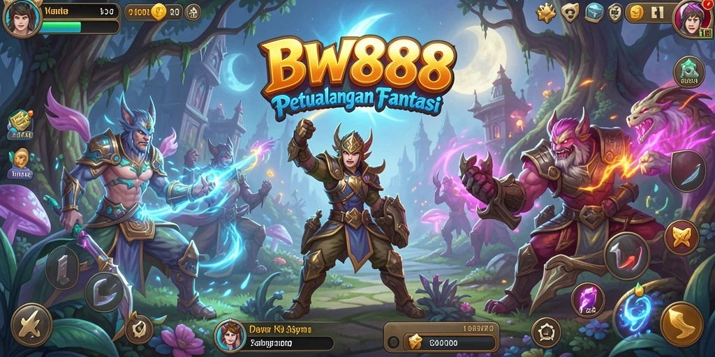 Gameplay menarik di BW888 dengan latar belakang alam yang indah.