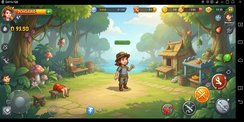 Tampilan menarik dari gameplay Idle di DAYA138.