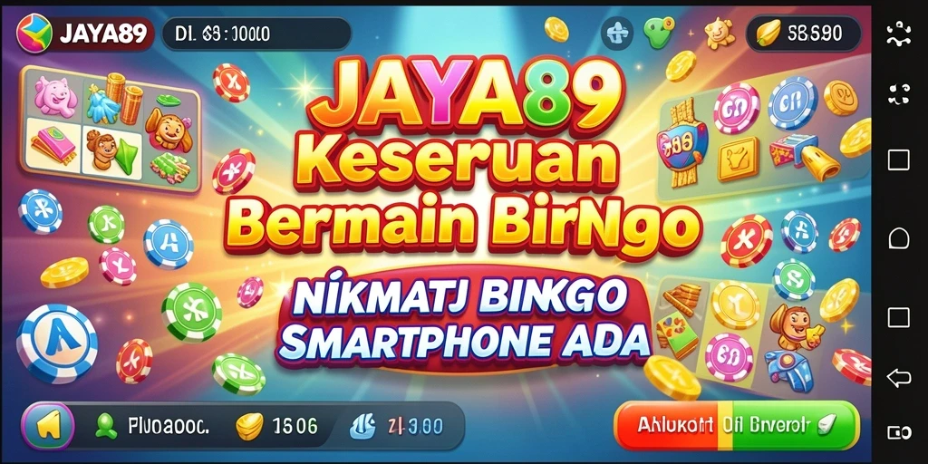 Tampilan gameplay Bingo yang seru dan interaktif di JAYA89.