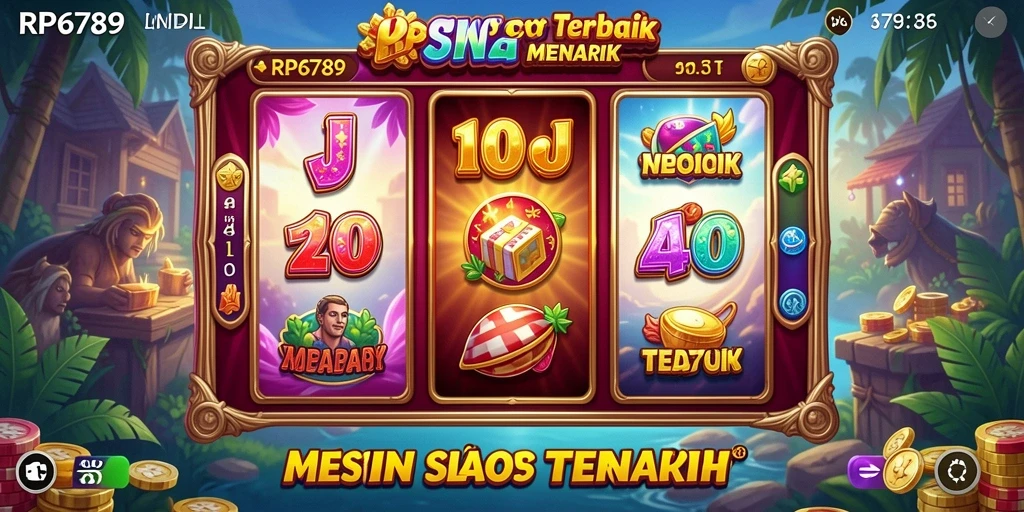 Tampilan gameplay RP6789 yang menarik dan penuh warna.