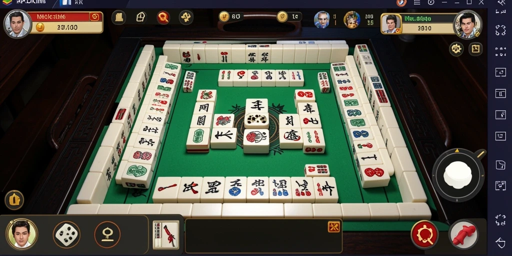Screenshot utama RPOK menampilkan keseruan permainan Mahjong.