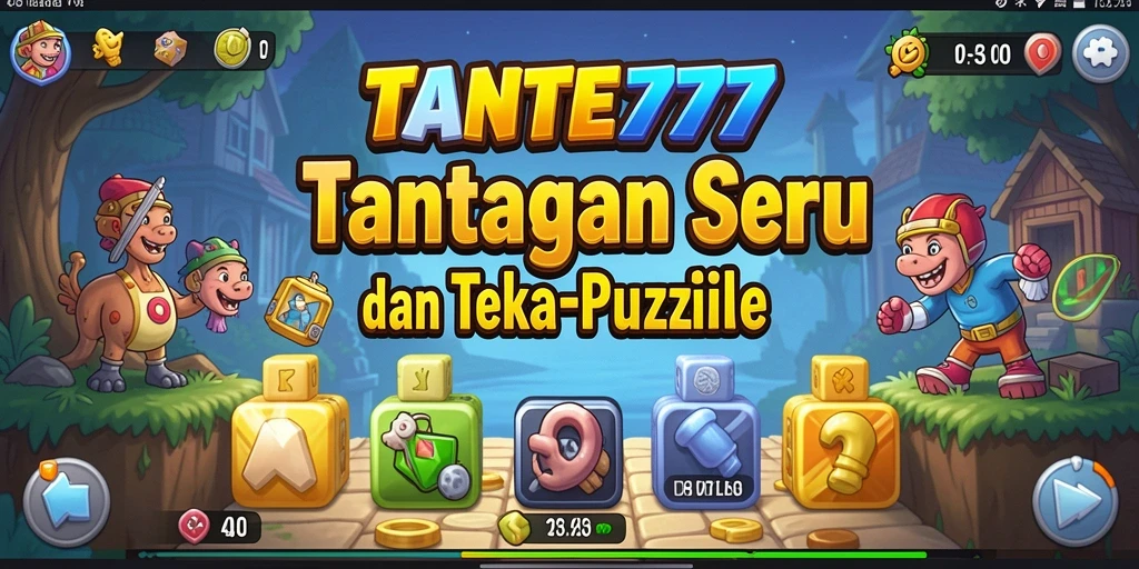 Tampilan gameplay TANTE777 yang menarik dan menantang.